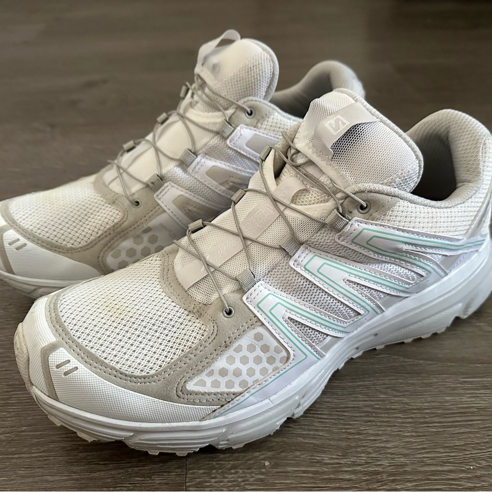 Salomon X-Mission 3. Color name Mint/White. Men’s 13.